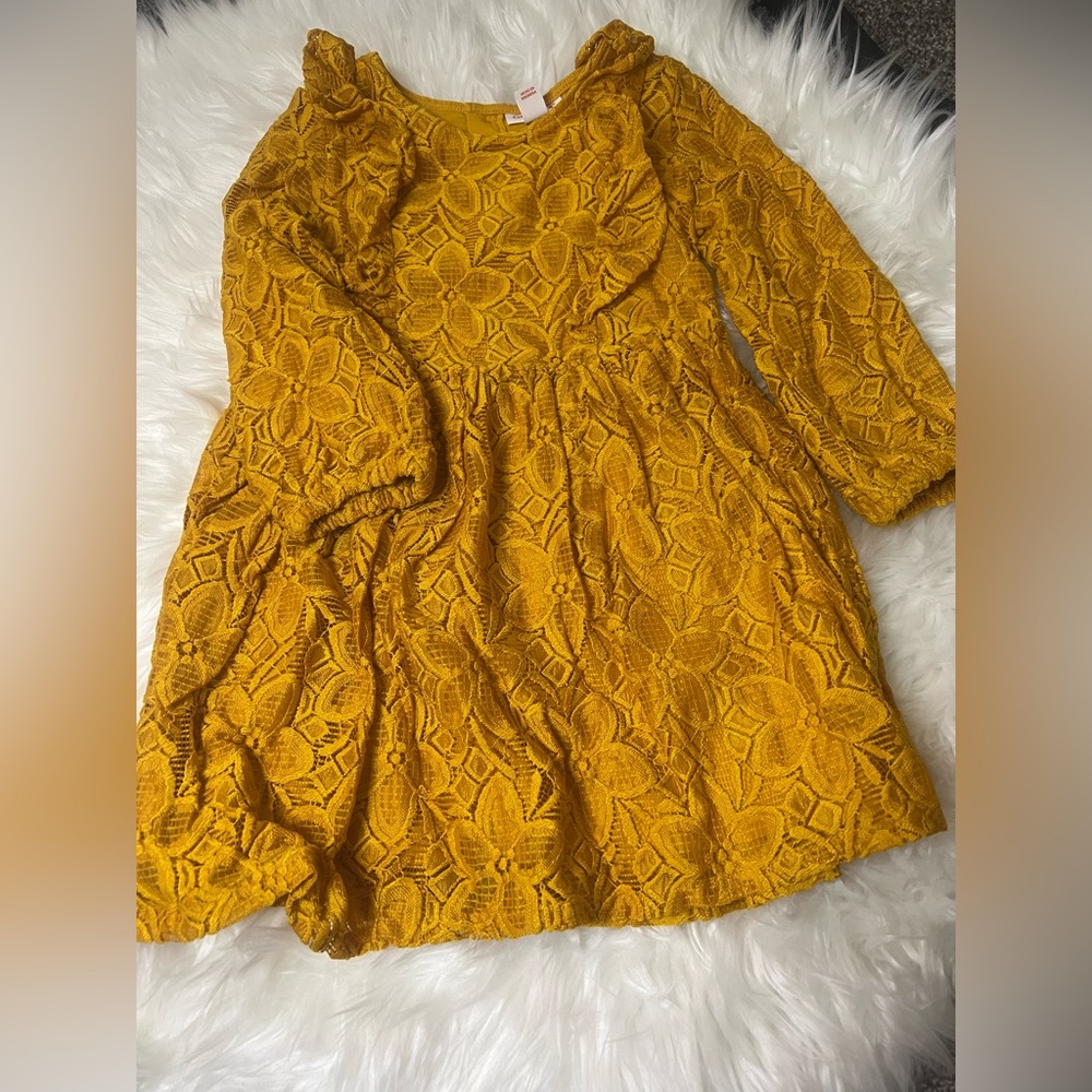 Lace toddler girl dress 5T. NWOT
